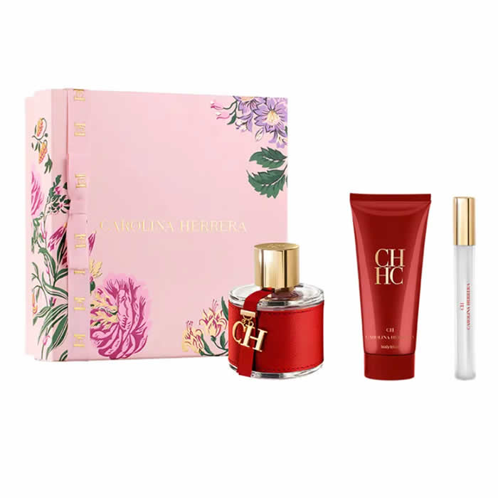 <tc>CAROLINA HERRERA</tc> Ch Eau De Toilette Spray 100ml Σετ 3 τεμαχίων