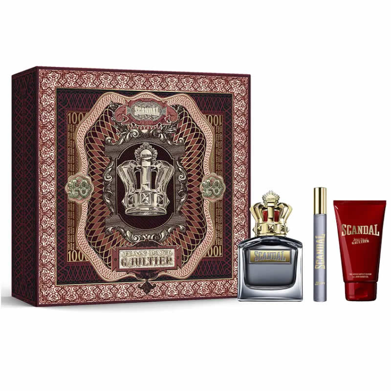 <tc>JEAN PAUL GAULTIER</tc> Scandal For Him Eau De Toilette Spray 100ml Σετ 3 τεμαχίων