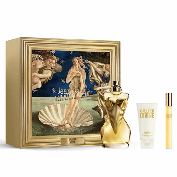 <tc>JEAN PAUL GAULTIER</tc> Divine Eau De Perfume Spray 100ml Σετ 3 τεμαχίων