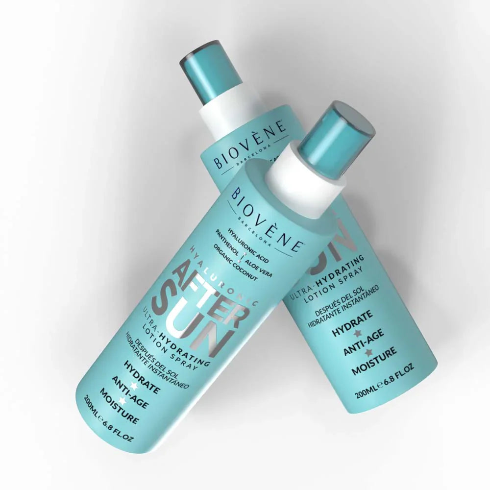 Καταπραϋντικό ψεκασμό λοσιόν με υαλουρονικό οξύ μετά τον ήλιο - 200 mL