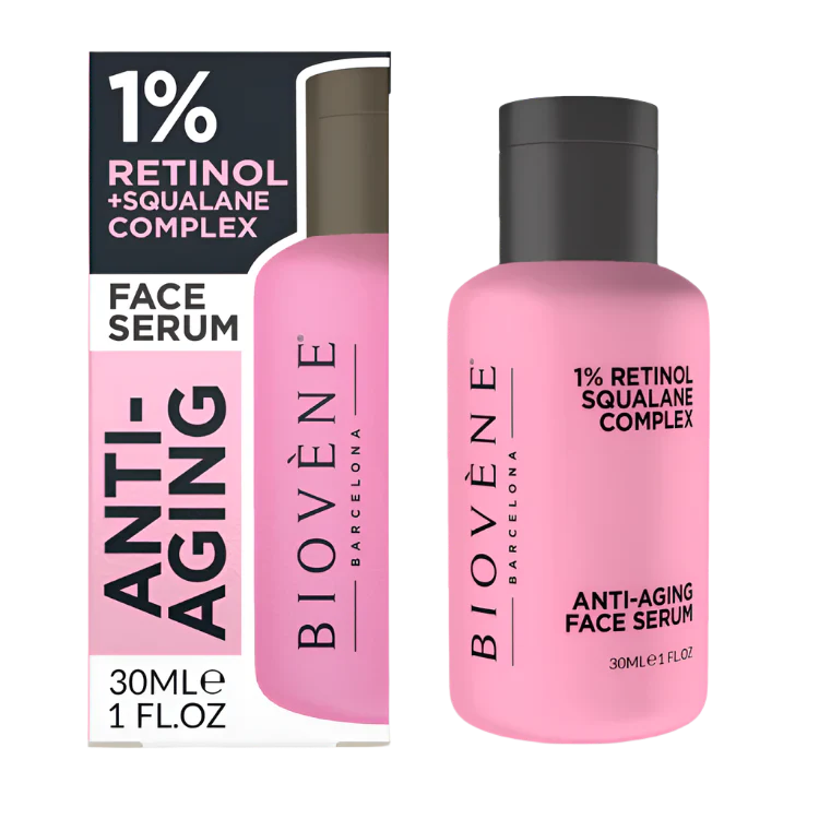 Ορό ρετινόλης με squalane για εξομάλυνση ρυτίδων και λεπτές γραμμές 30 ml