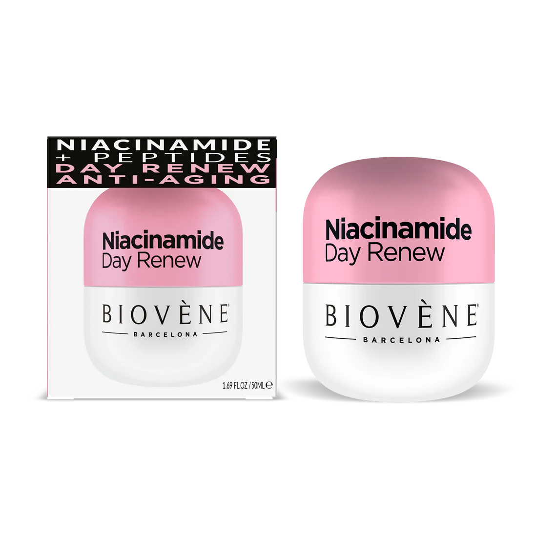 Κρέμα ημέρας με νιασιναμίδιο για αναζωογόνηση και ενυδάτωση - 50 mL