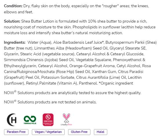 Lotion Butter Shea | Paraben Free - 118 ml