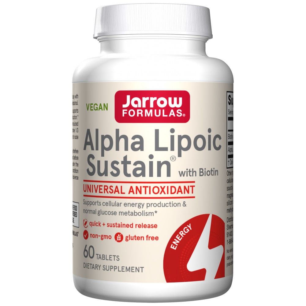 Τα δισκία Alpha Lipoic Sustain 300 mg - 60