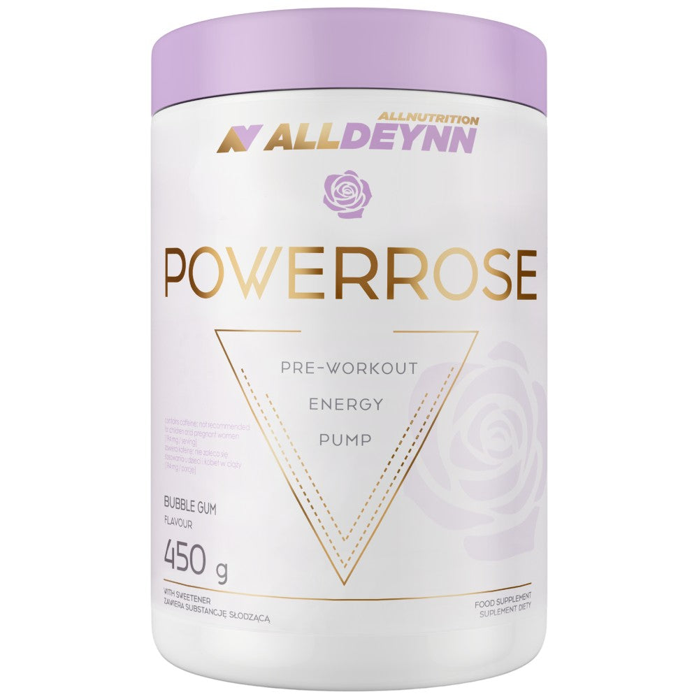 Alldeynn | Powerrose Pre -Workout - 450 γραμμάρια