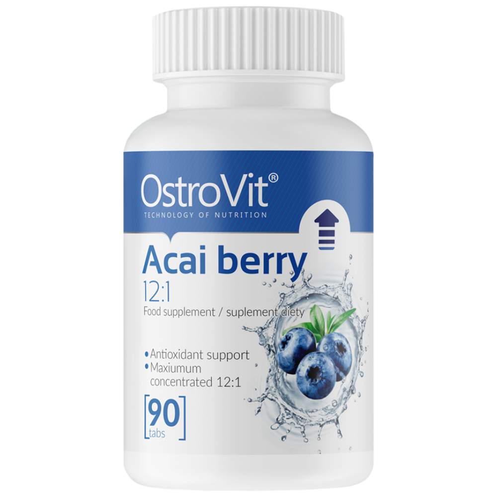 Acai Berry 12: 1 500 mg 90 δισκία