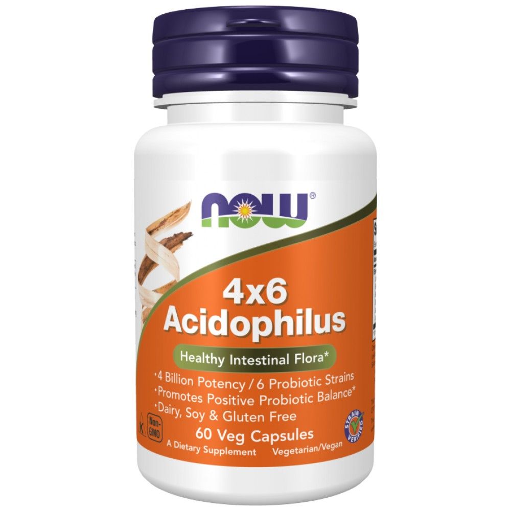 Acidophilus 4x6 - 120 κάψουλες