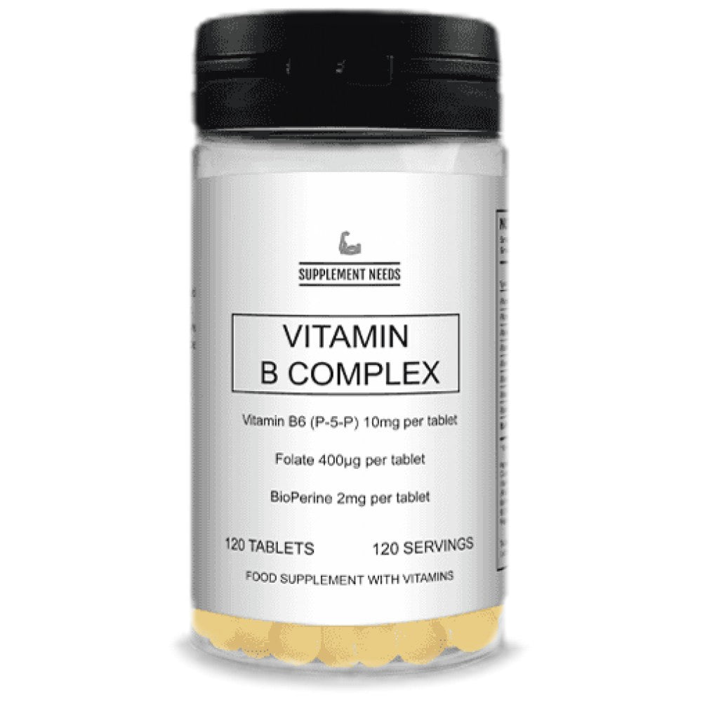 Advanced Vitamin B Complex - 120 Δισκία