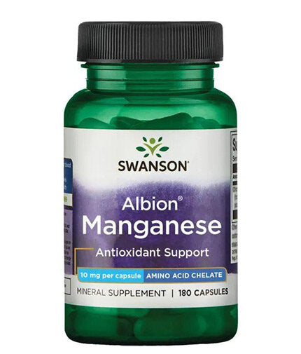 Albion Chelated Manganese 10 mg - 180 κάψουλες