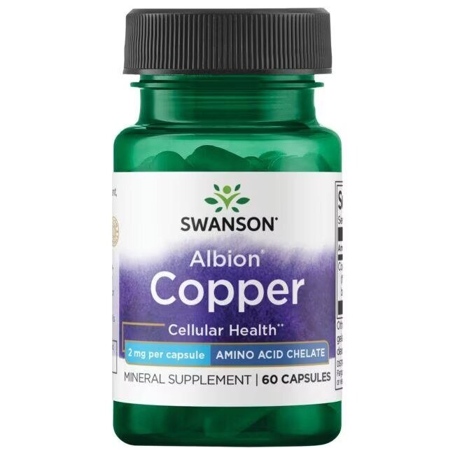 Albion Copper 2 mg/60 καπάκια - 0