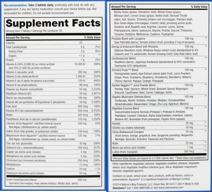 Ζωντανός! Ανδρικά Multi - 30 Tablets