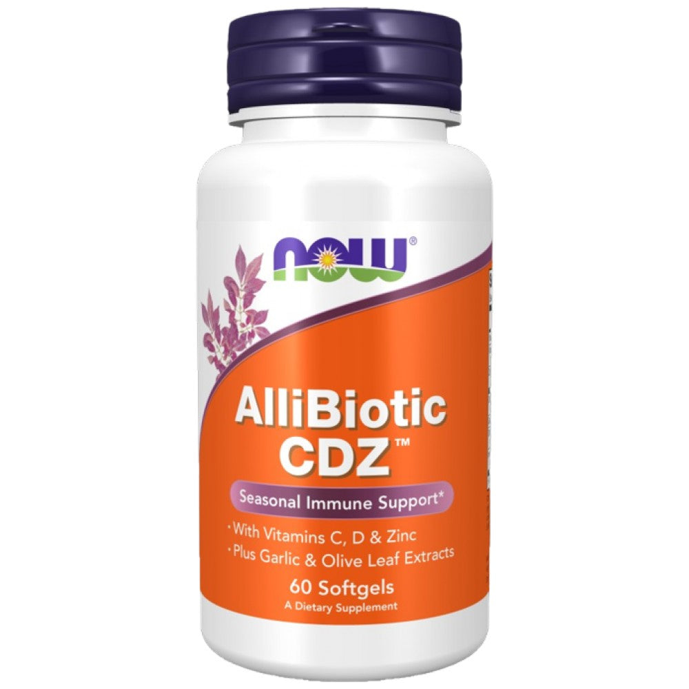 Allibiotic CDZ ™ | Εποχιακή ανοσολογική υποστήριξη - 60 κάψουλες πηκτής
