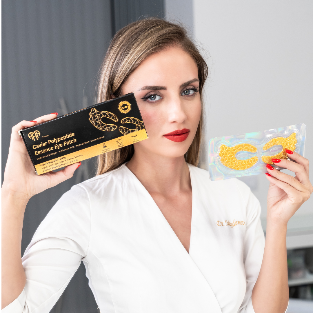 Caviar Polypeptide Essence Eye Patch - Εντατικό κολλαγόνο και φροντίδα ενυδάτωσης (3 PCS)