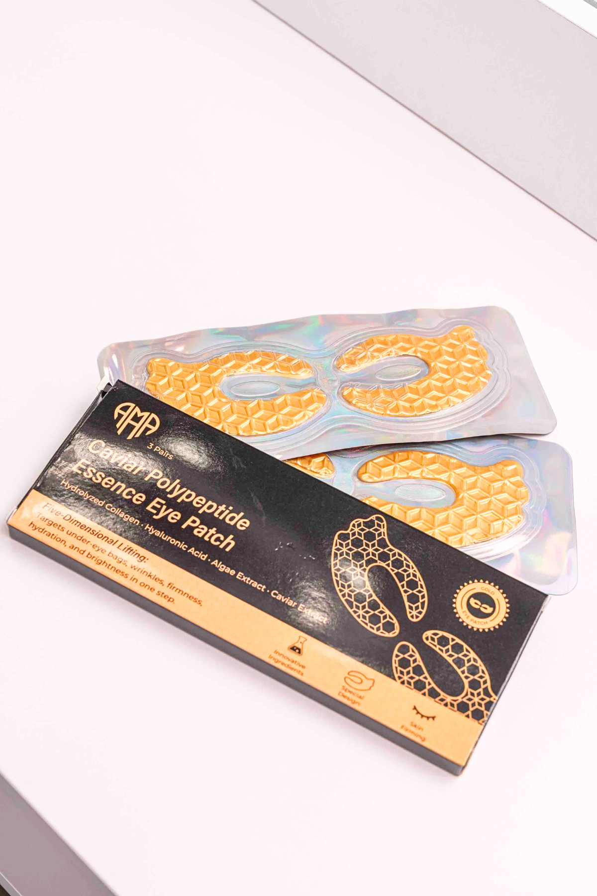 Caviar Polypeptide Essence Eye Patch - Εντατικό κολλαγόνο και φροντίδα ενυδάτωσης (3 PCS)