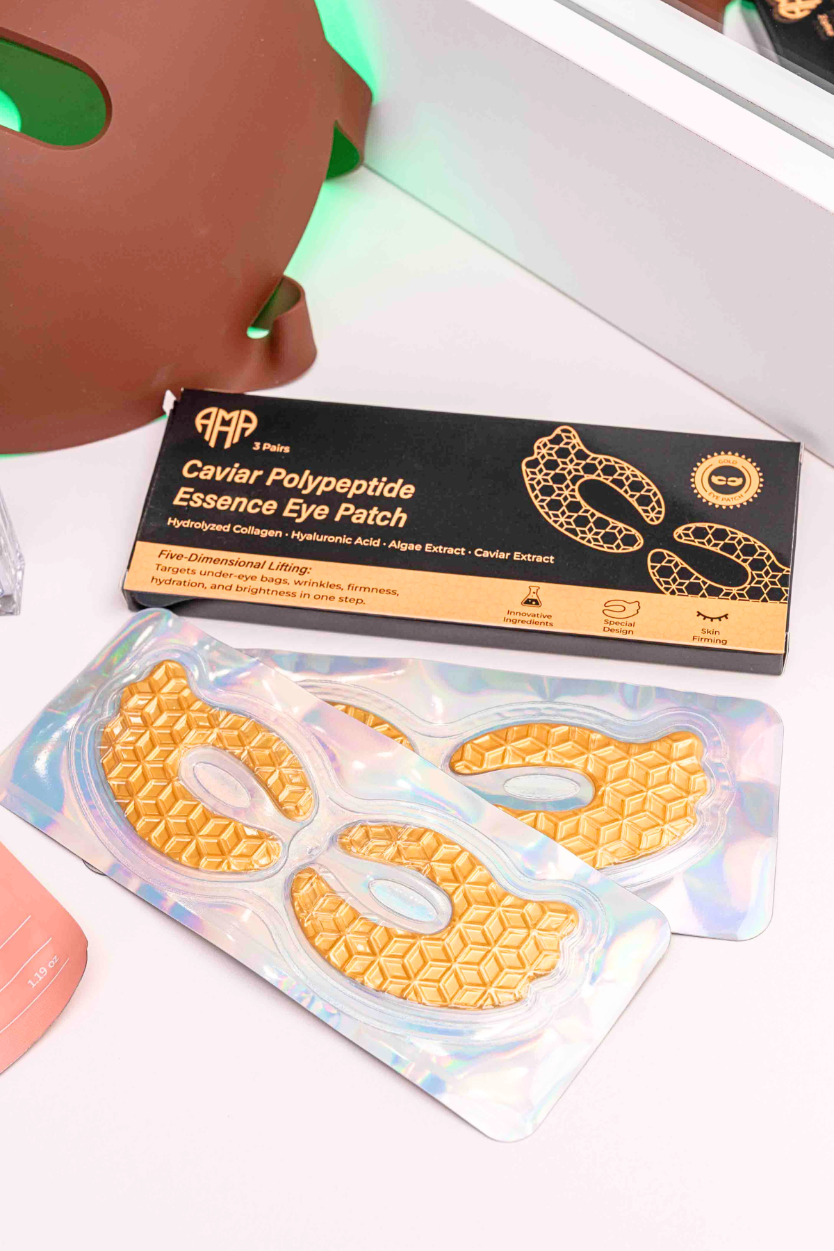 Caviar Polypeptide Essence Eye Patch - Εντατικό κολλαγόνο και φροντίδα ενυδάτωσης (3 PCS)