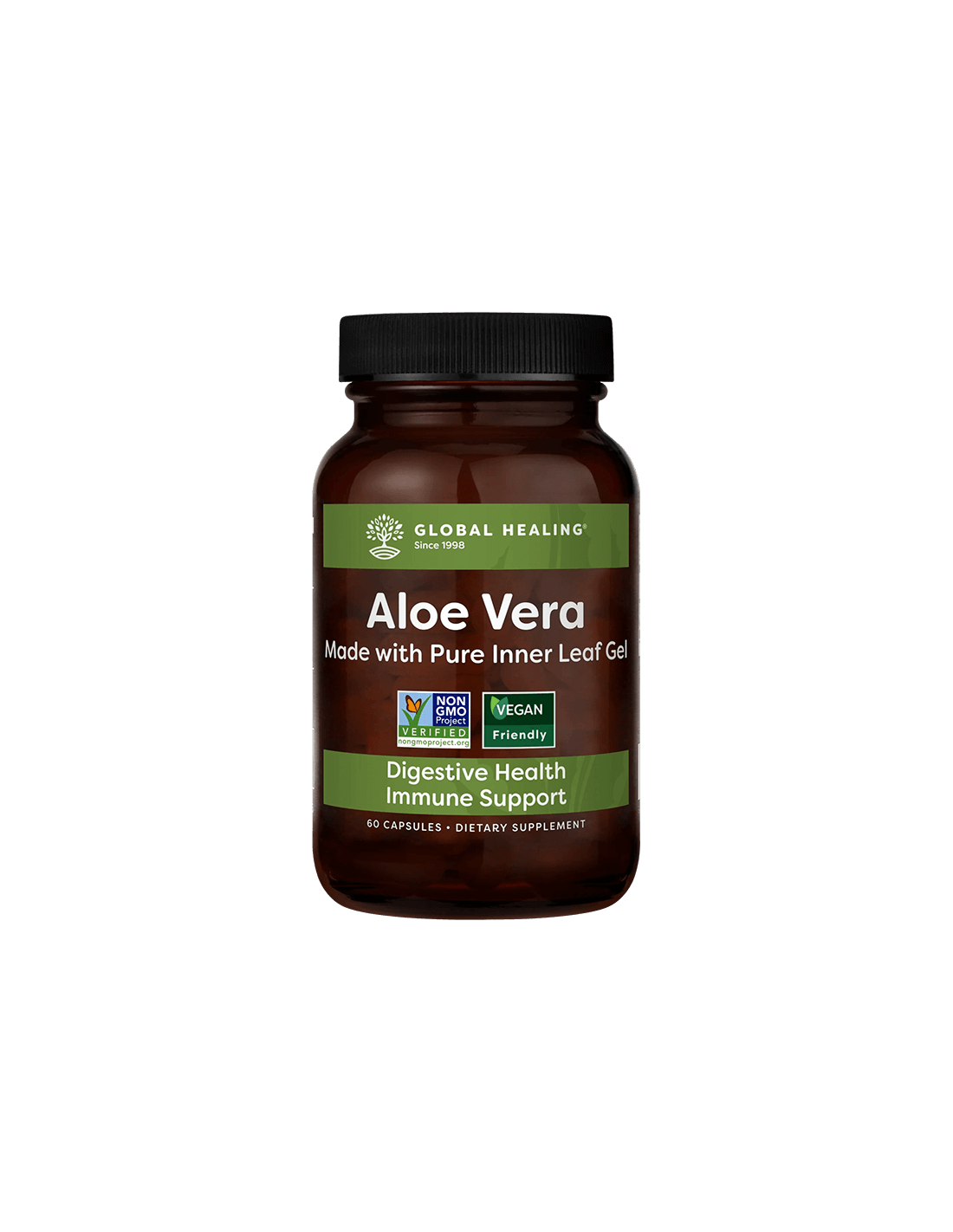 Βιοενεργός τύπος Aloe Fuzion ™ Bio-Active/Aloe Vera, 60 κάψουλες παγκόσμιας επούλωσης