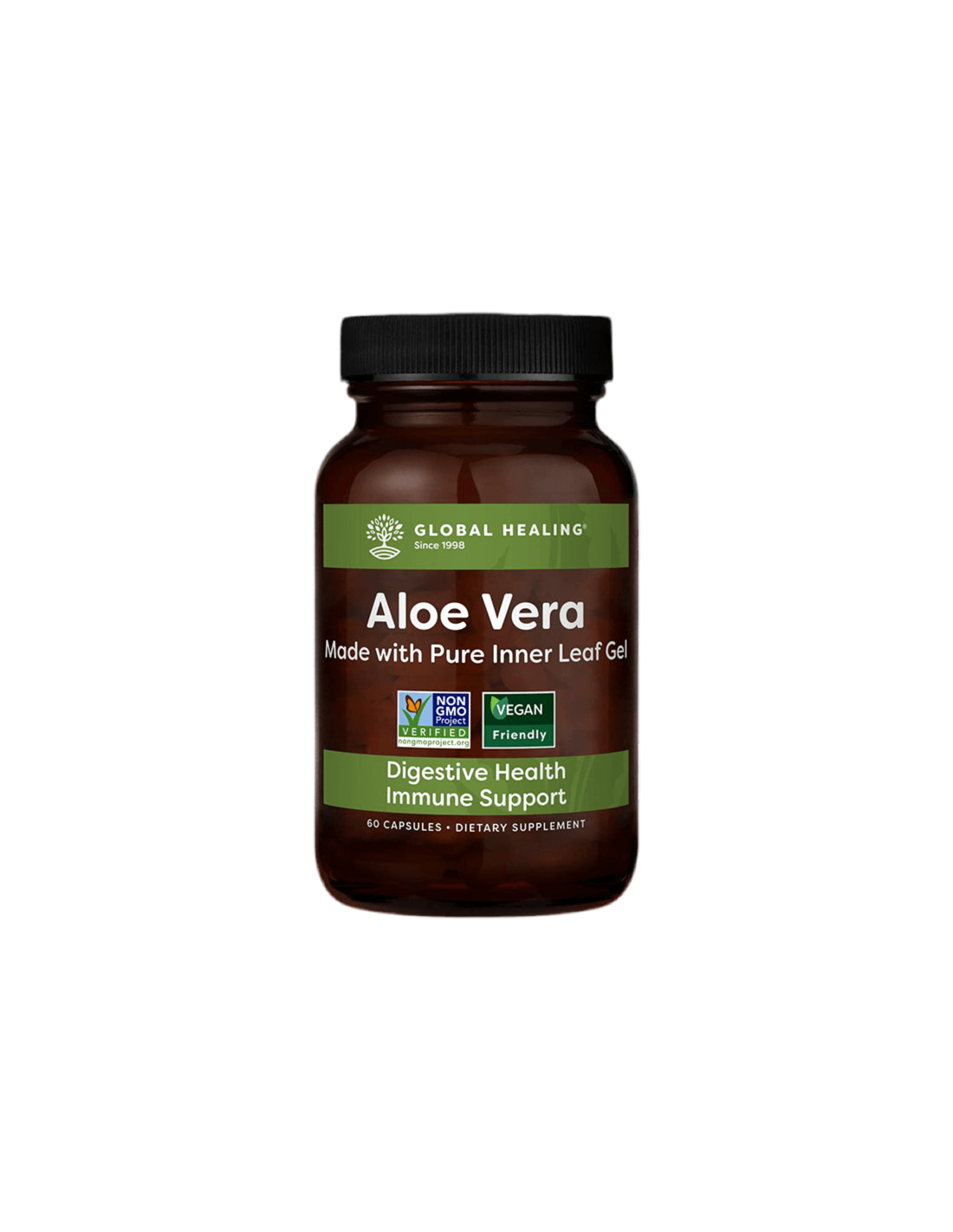 Βιοενεργός τύπος Aloe Fuzion ™ Bio-Active/Aloe Vera, 60 κάψουλες παγκόσμιας επούλωσης