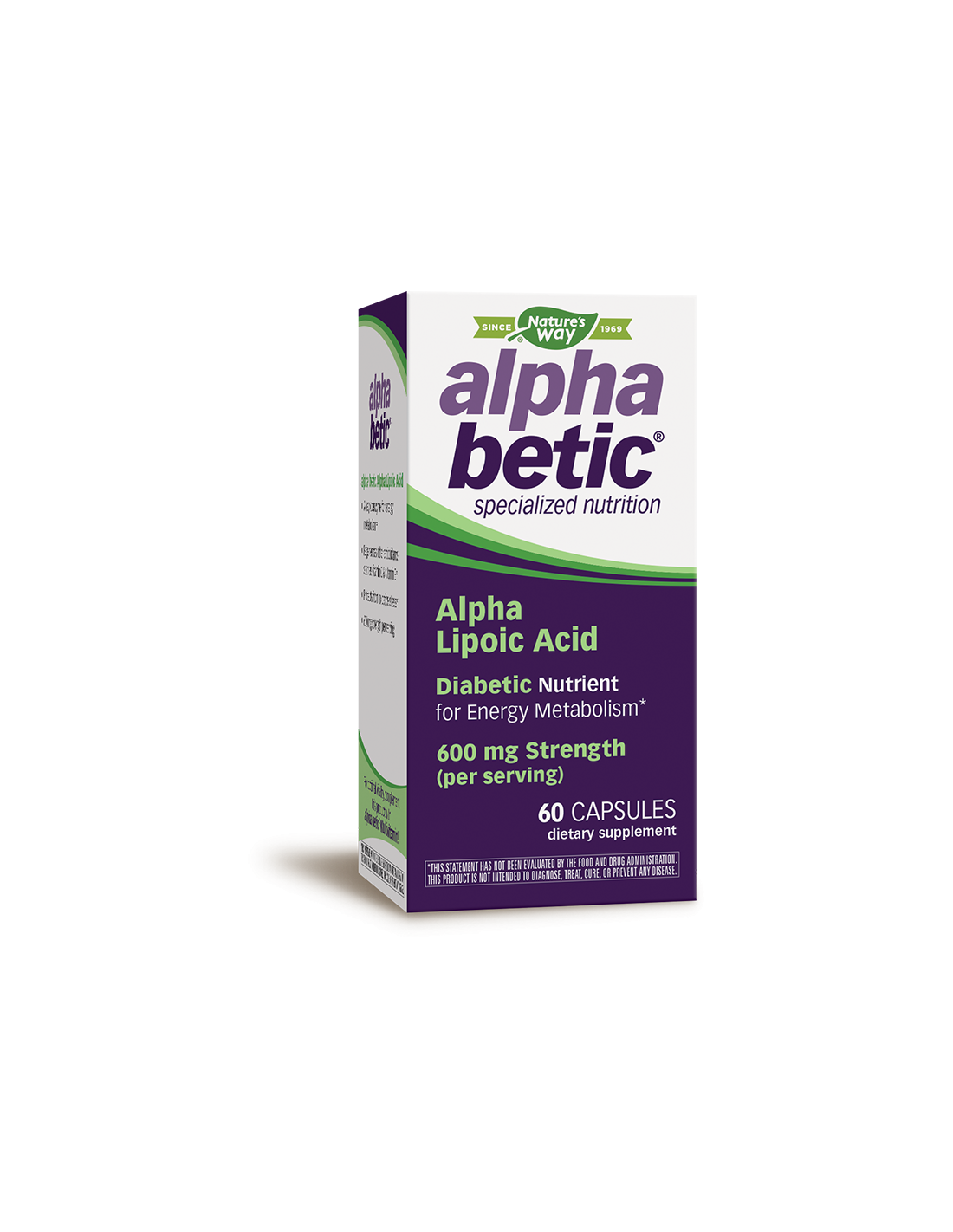 Alphabetic® Alpha Lipoic Acid 200 mg x 60 Capsules Nature
