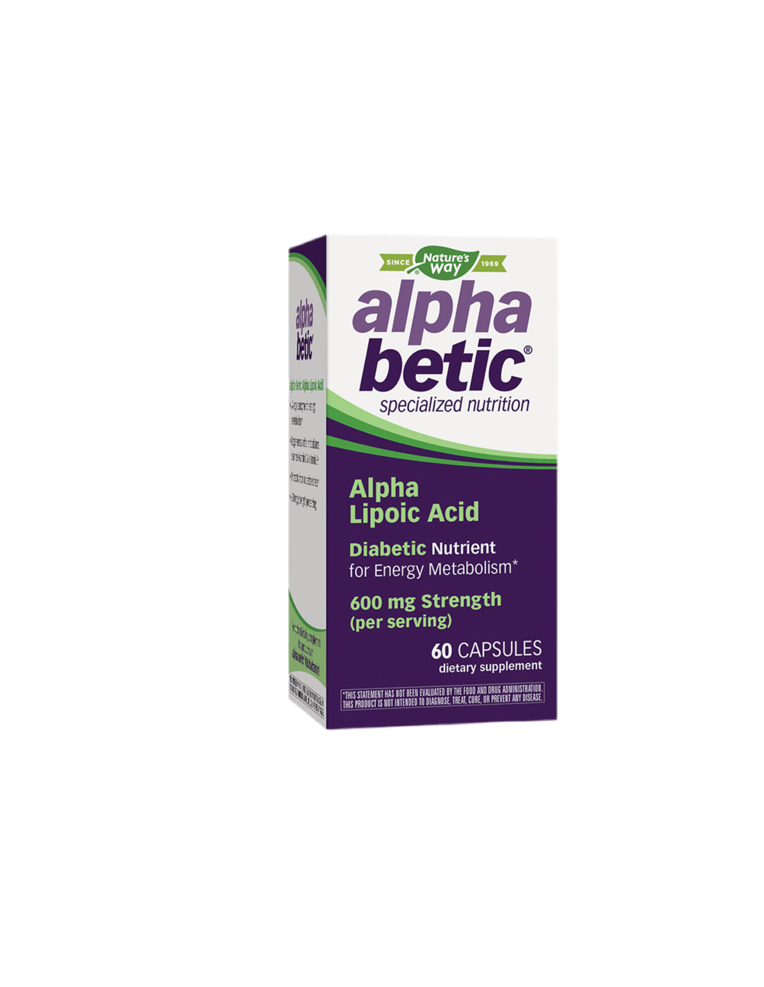 Alphabetic® Alpha Lipoic Acid 200 mg x 60 Capsules Nature