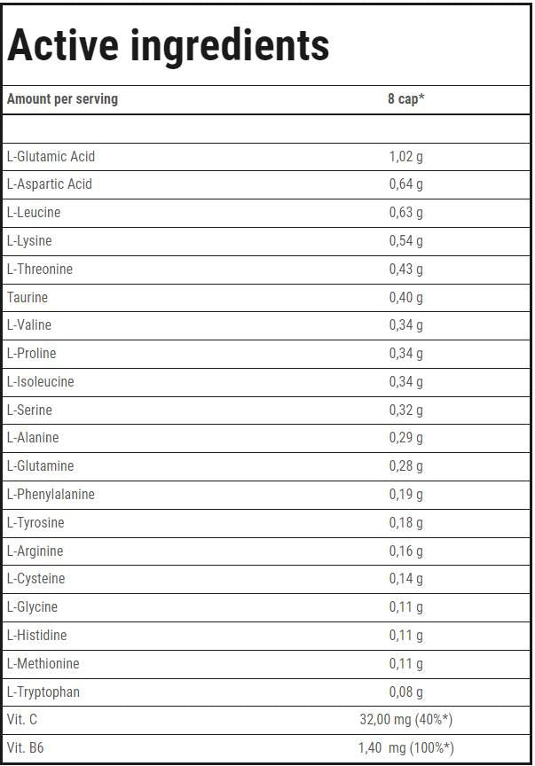 Amino Max 6800 - 320 κάψουλες