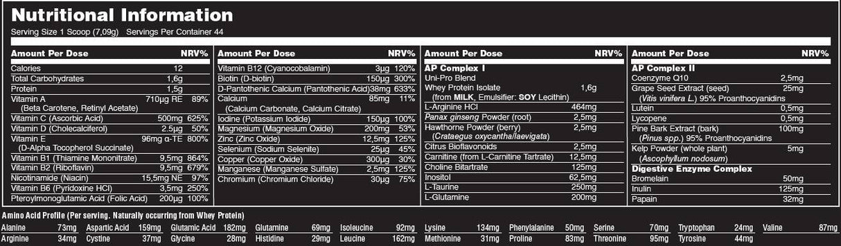 Animal Pak Powder - 344 γραμμάρια