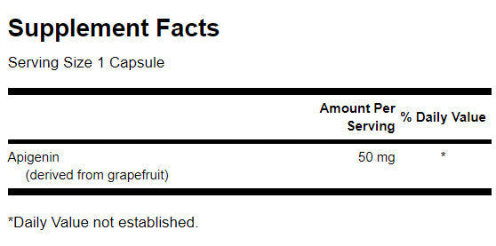 Apigenin 50 mg - 90 κάψουλες