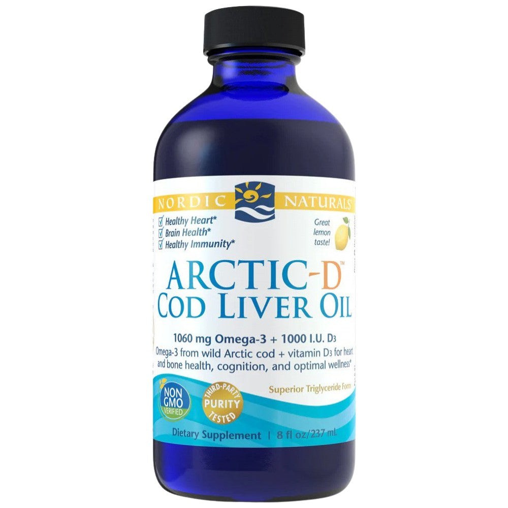 Arctic -D Cod Cod Liver Liquid 850 mg - 237 ml