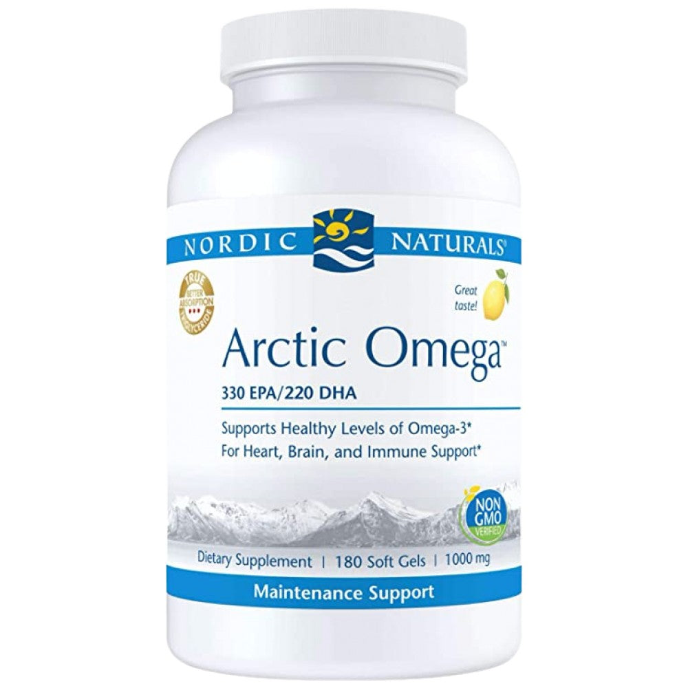 Arctic Omega Softgels 550 mg - 180 softgels