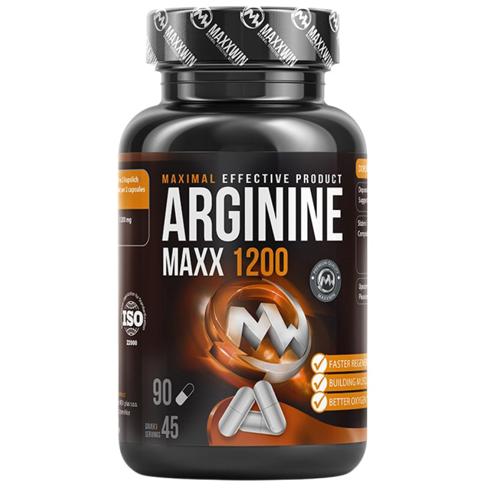 Αργινίνη MAXX 1200 - 90 κάψουλες