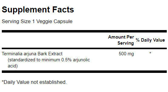 Arjuna 500 mg - 60 κάψουλες