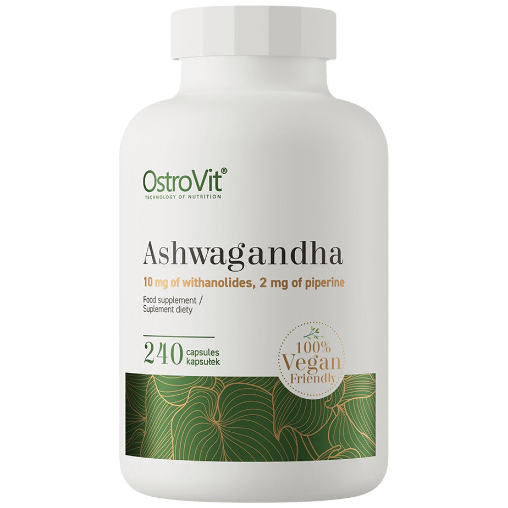 Εκχύλισμα ρίζας Ashwagandha 139 mg 240 κάψουλες