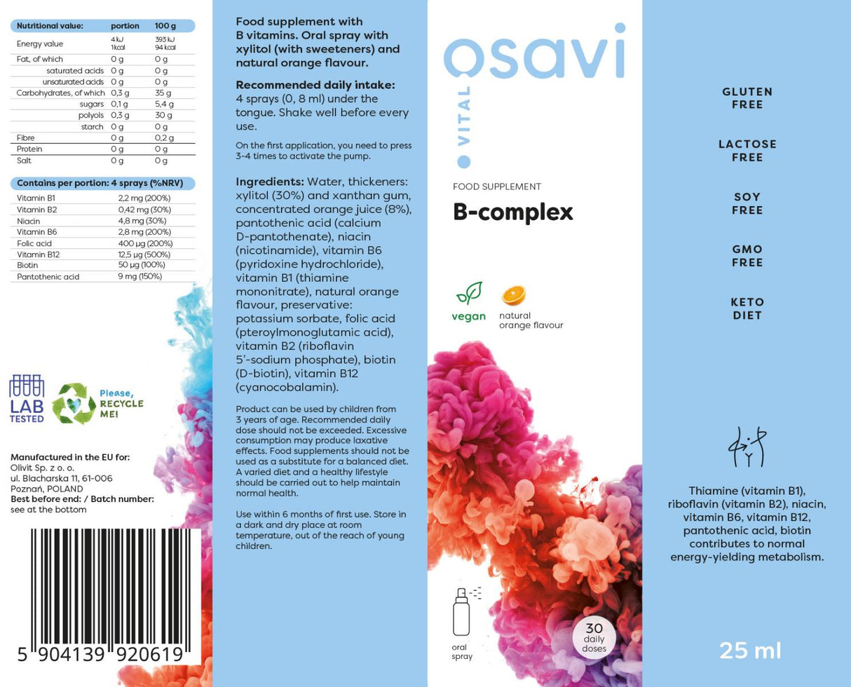 B-σύμπλεγμα | Στοματικό σπρέι - 25 ml