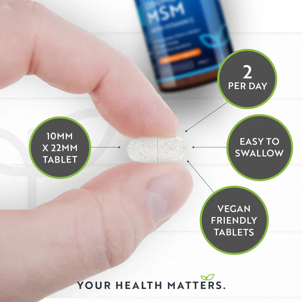MSM 2200 mg (οστά και αρθρώσεις) - 365 δισκία