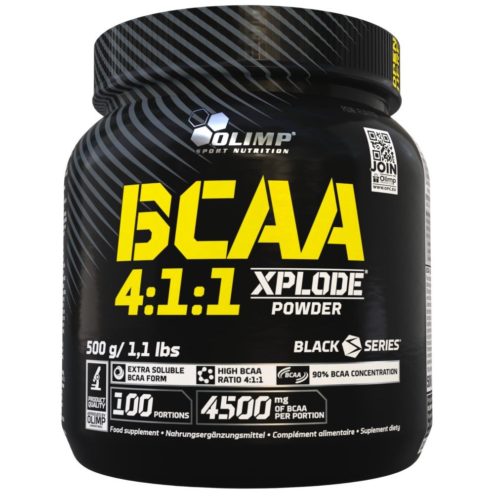 BCAA 4: 1: 1 Xplode Powder - 500 γραμμάρια