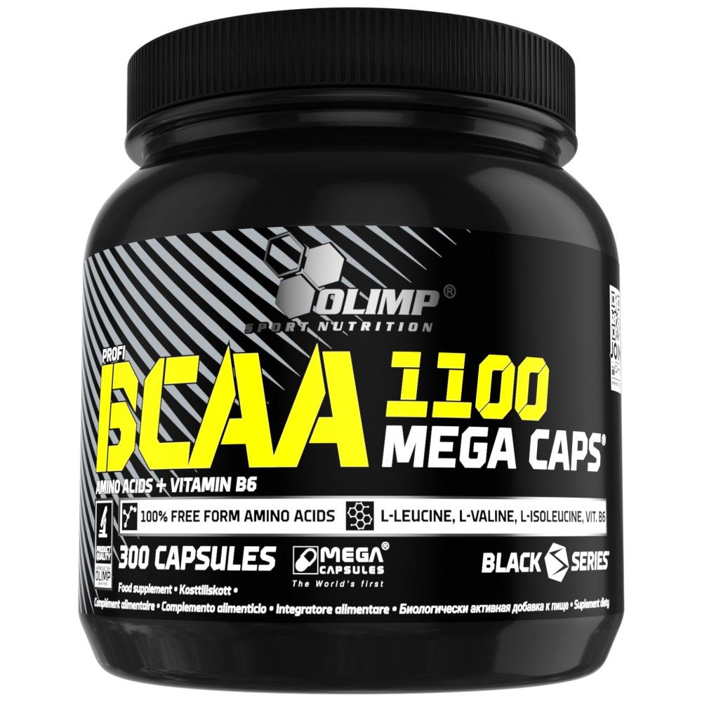 BCAA Mega Caps 1100 - 300 κάψουλες