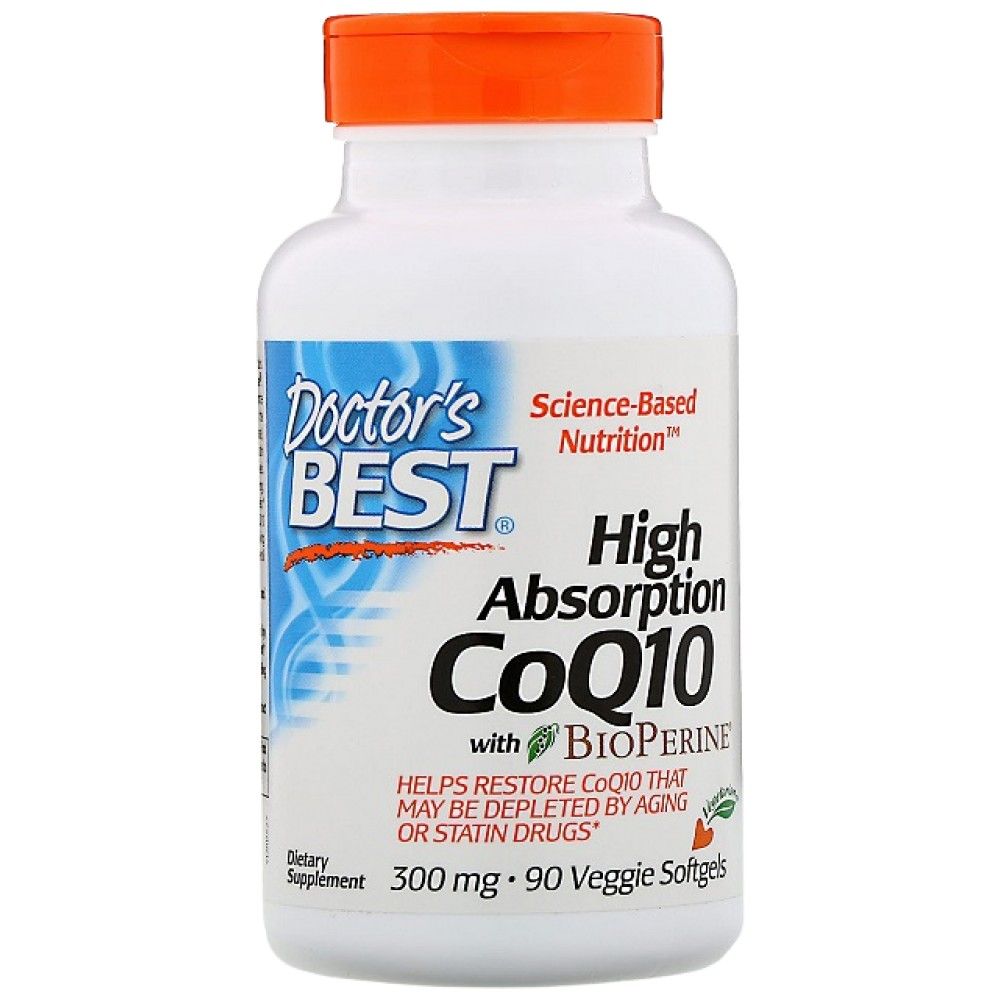 Καλύτερο CoQ10 με Bioperine 300 mg - 90 κάψουλες πηκτής