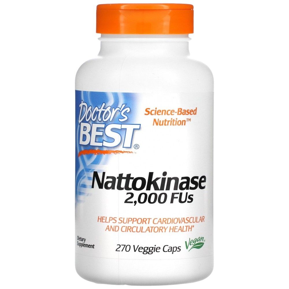 Καλύτερη Nattokinase 2.000 FUS - 270 κάψουλες