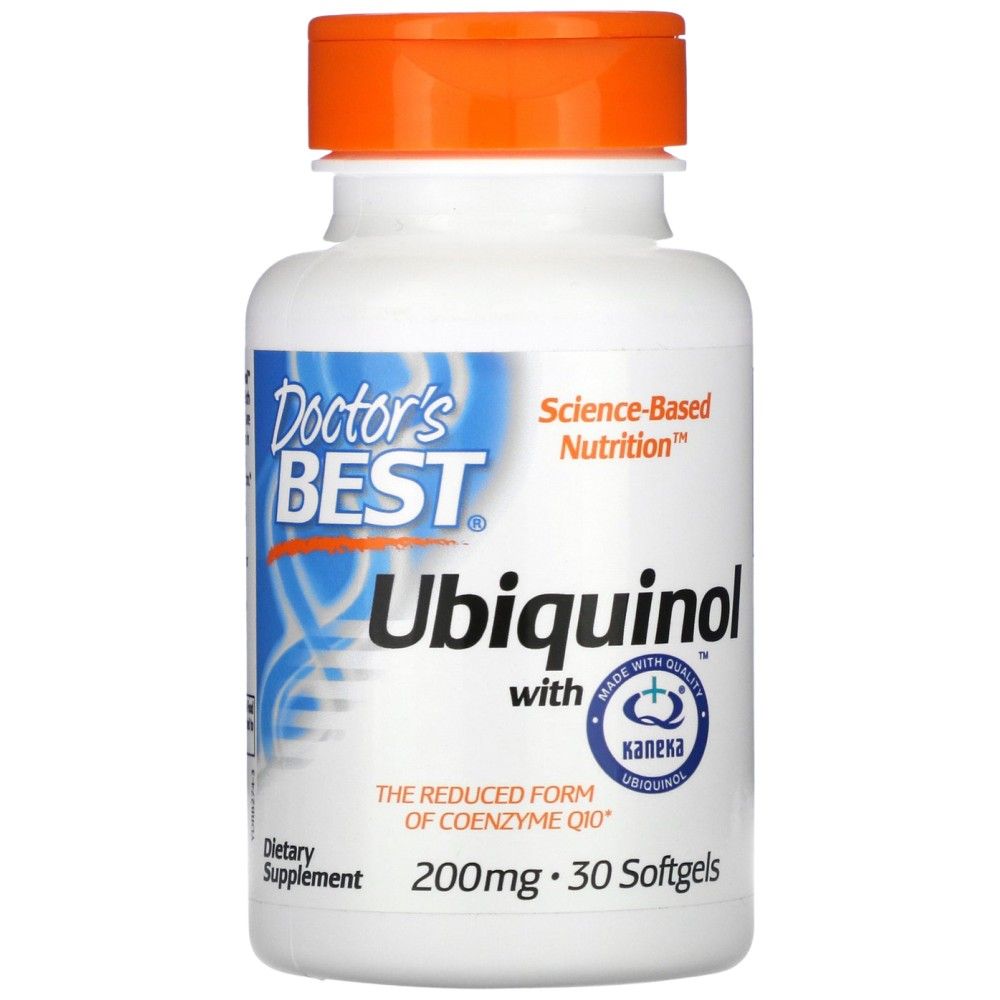BEST Ubiquinol Kaneka QH 200 mg - 30 κάψουλες Gel