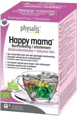BIO HAPPY MAMA/Τσάι για θηλάζουσες μητέρες Bio x 20 τεμ. - <tc>Physalis</tc>