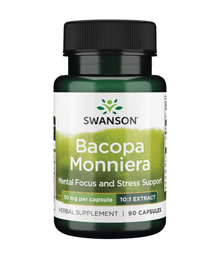Bacopa Monniera 10: 1 Εξαγόμενο 50 mg - 90 κάψουλες