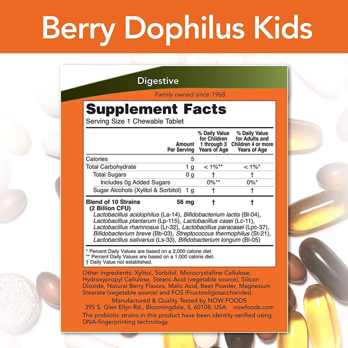 BerryDophilus - 60 Μασώμενα Δισκία