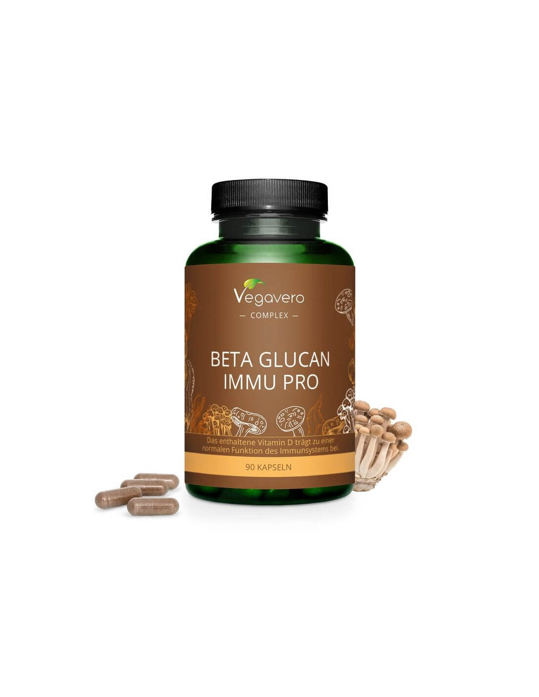 Beta Glucan Immu Pro, 90 κάψουλες, 100% Vegan <tc>Vegavero</tc>
