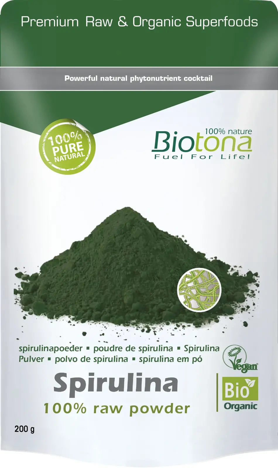 <tc>Biotona</tc> βιολογική σπιρουλίνα 200 γρ.