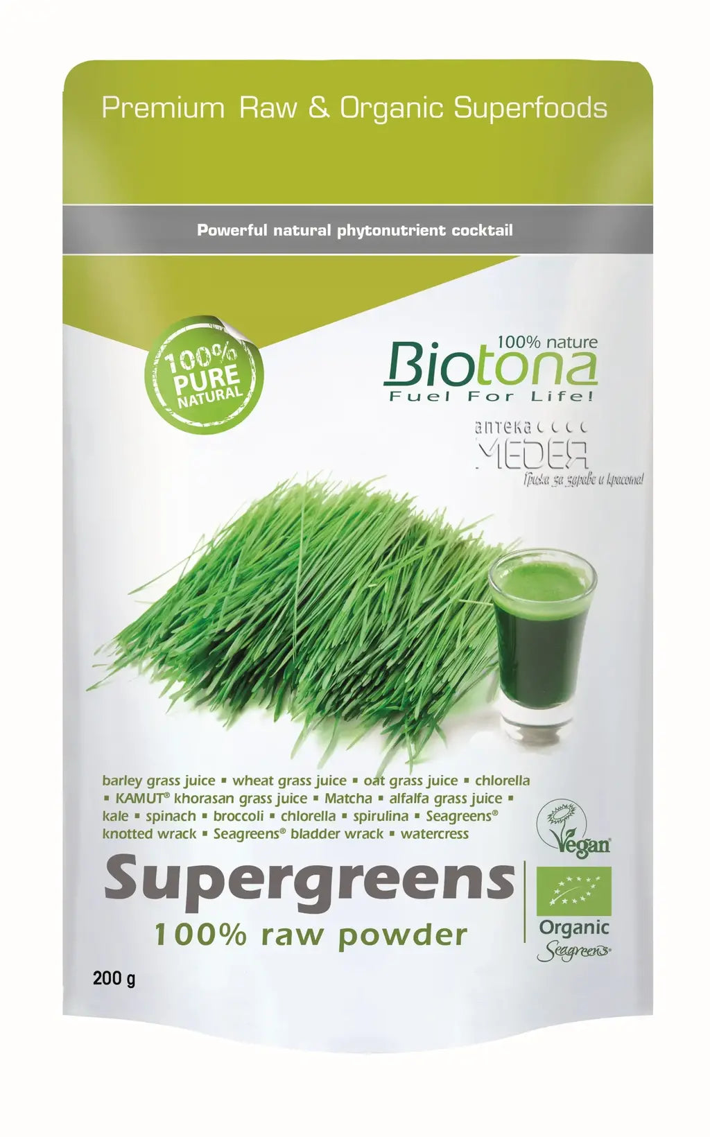 <tc>Biotona</tc> βιολογικά σούπερ χόρτα 200 γρ.