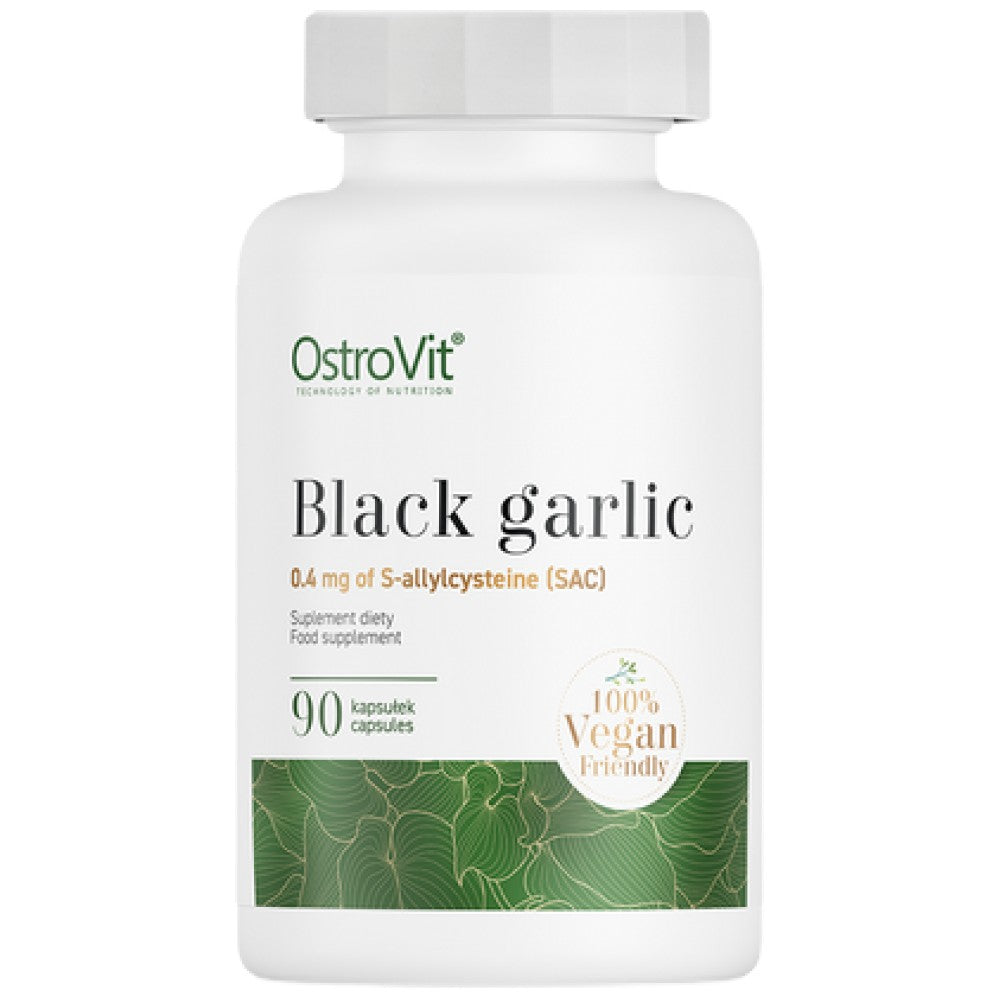 Μαύρο σκόρδο 400 mg | Vege 90 κάψουλες