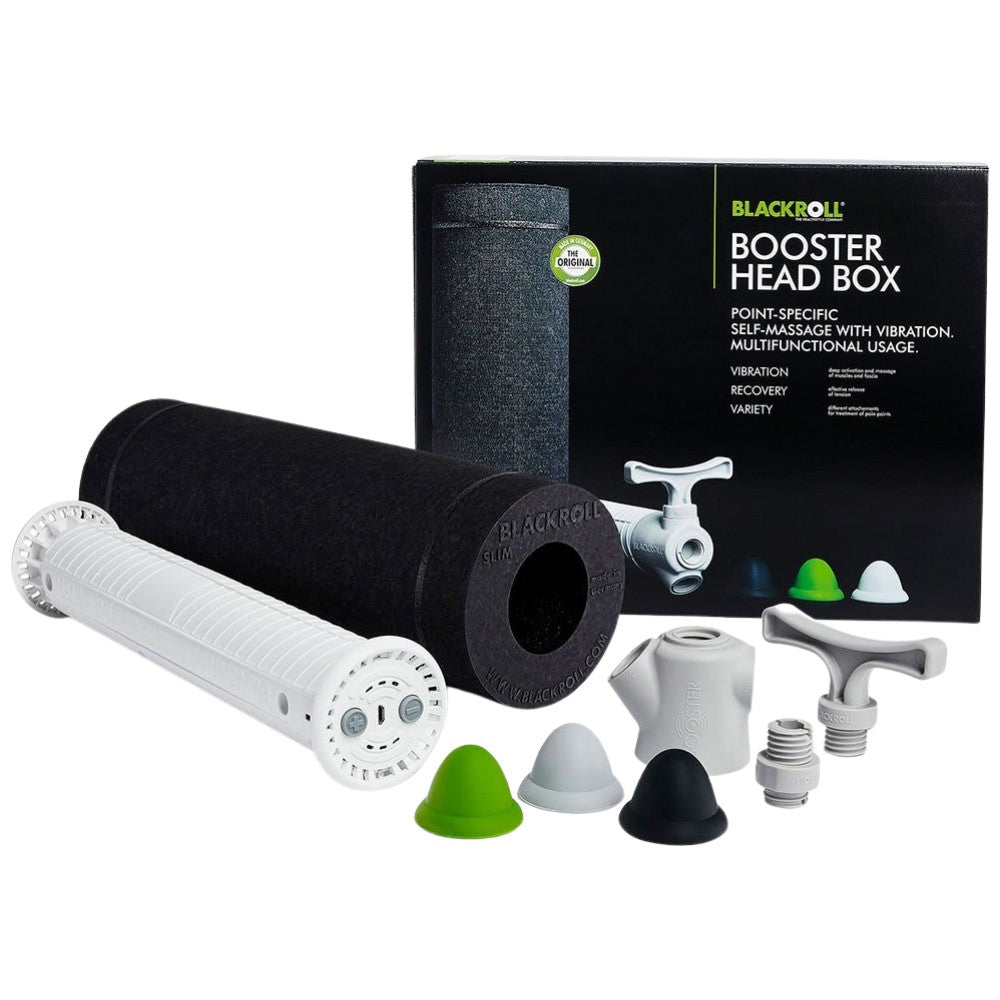 <tc>Blackroll</tc>® Booster Head Box | Σετ κυλίνδρου αφρού, μασάζ και εξαρτημάτων