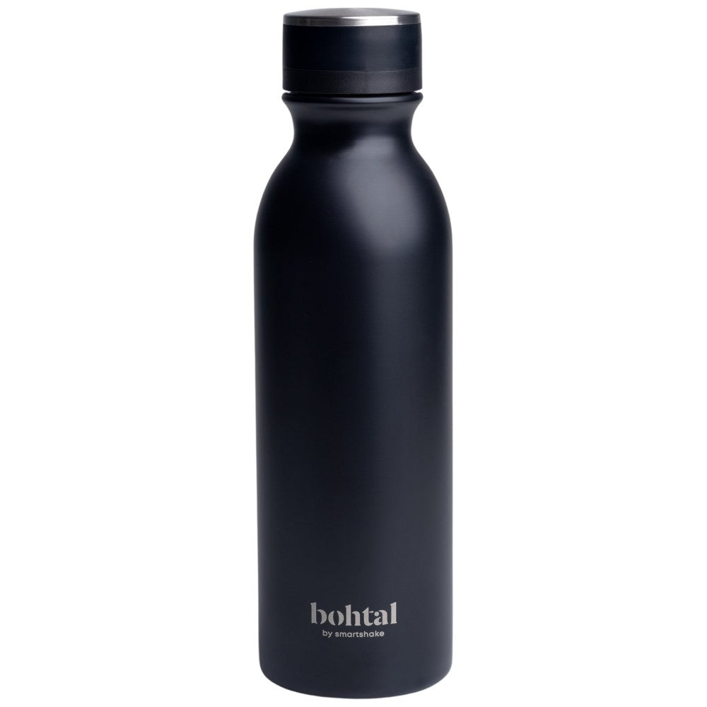 Bohtal μονωμένη φιάλη | Μαύρο - 600 ml