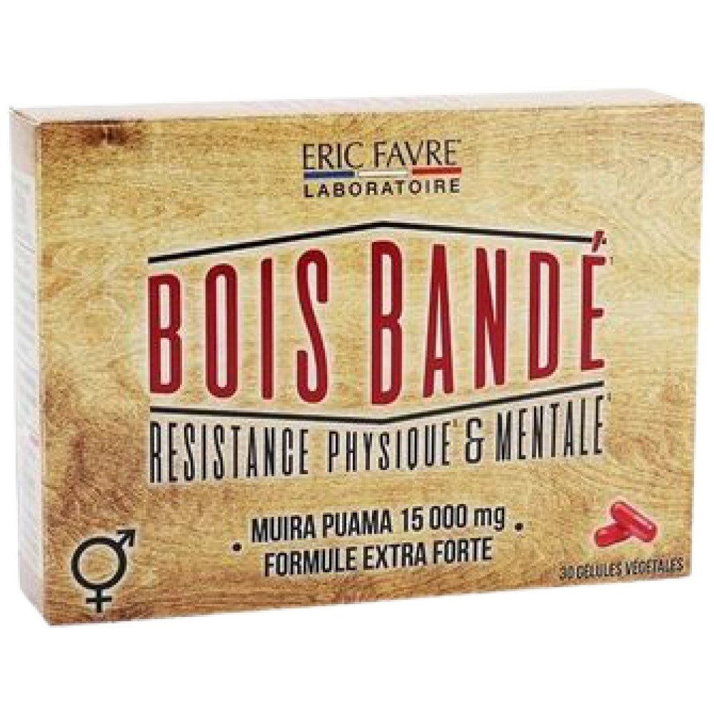 Bois Bande - Muira Puama | Physique & Mentale Αντίσταση - 30 κάψουλες