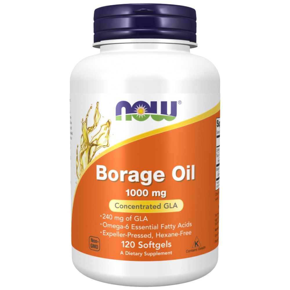 Borage Oil 1000 mg - 120 κάψουλες Gel
