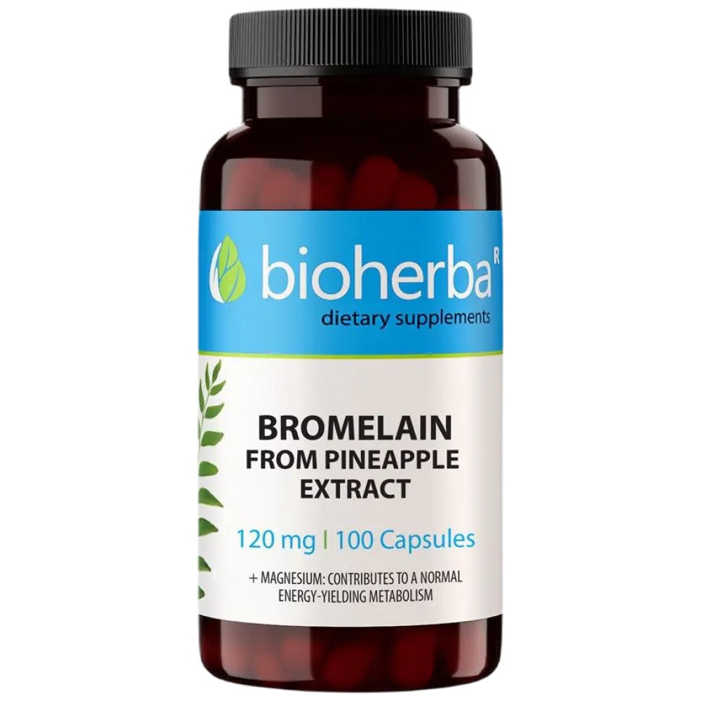 Bromelain 200 mg - 100 κάψουλες
